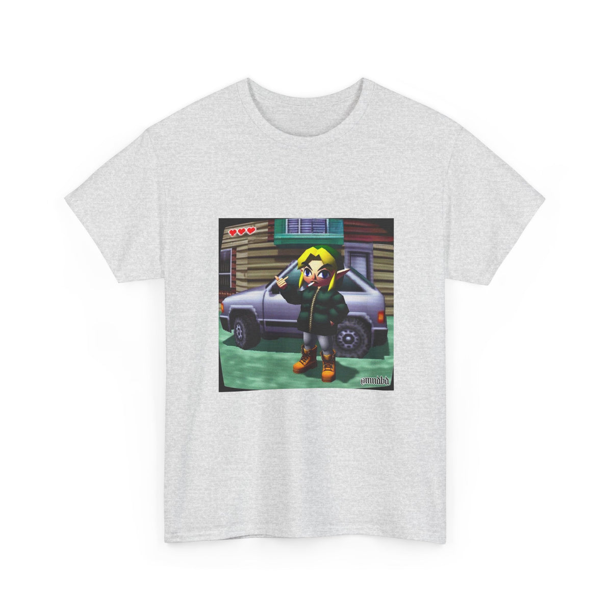 Link Smoking And Flipping The Bird Tee