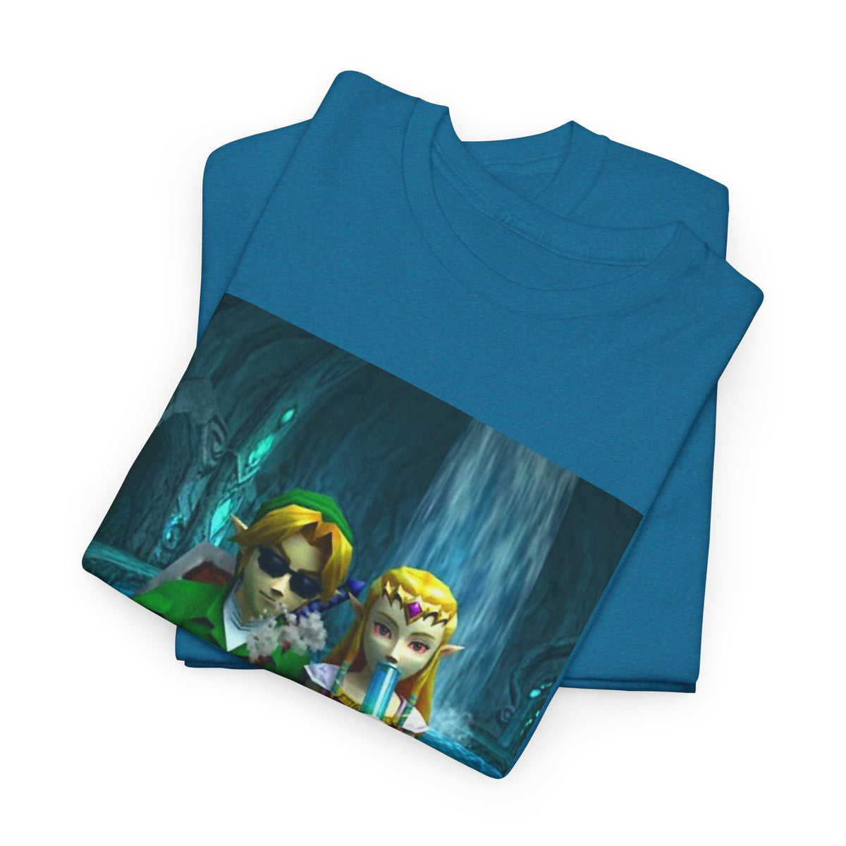 Link And Zelda Hitting The Stash