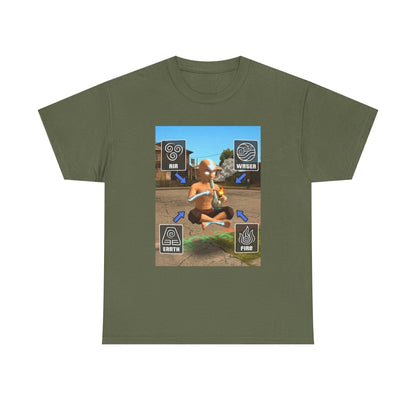 Avatar Character Floating While Smoking Bong Tee