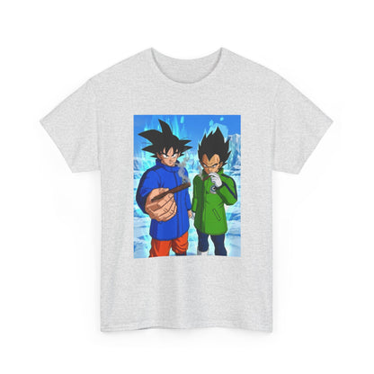 Goku and Vegeta Chillin' On Ice