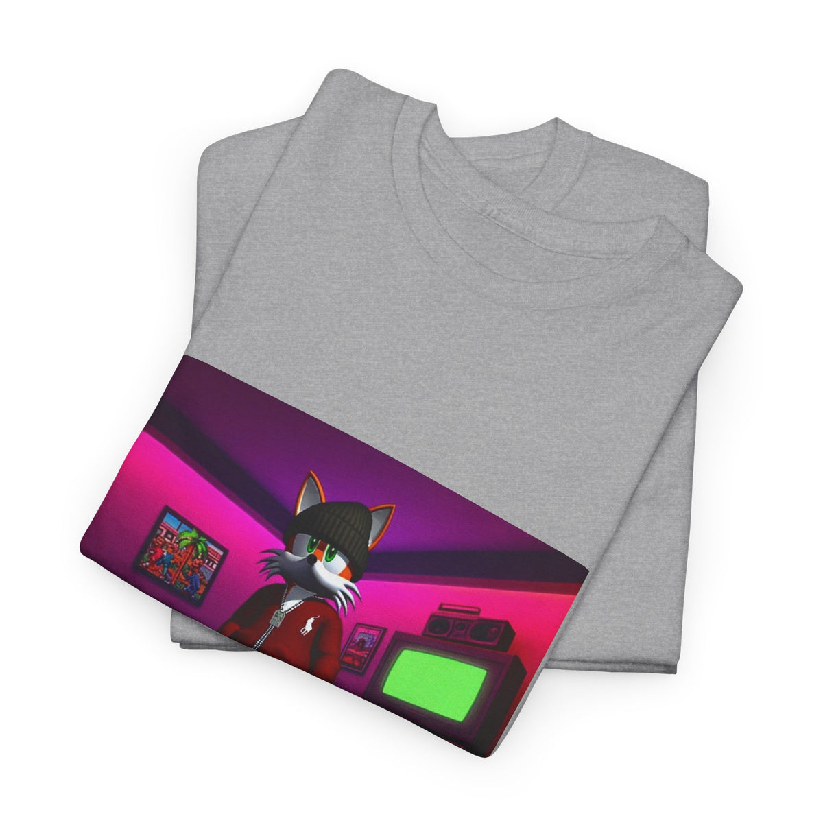 Swagged-Out Fox In Retro Chill Pad