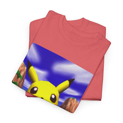 Pikachu Giving The Finger On An N64 Island