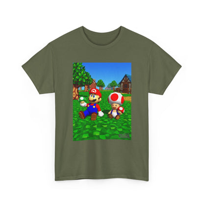 Mario And Toad Chillin' With Shrooms