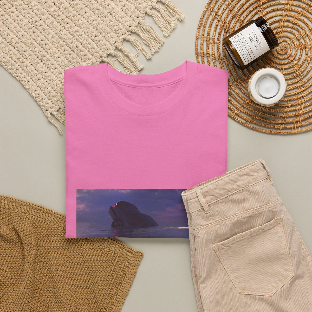 Midnight Leaf Whisper Graphic Tee