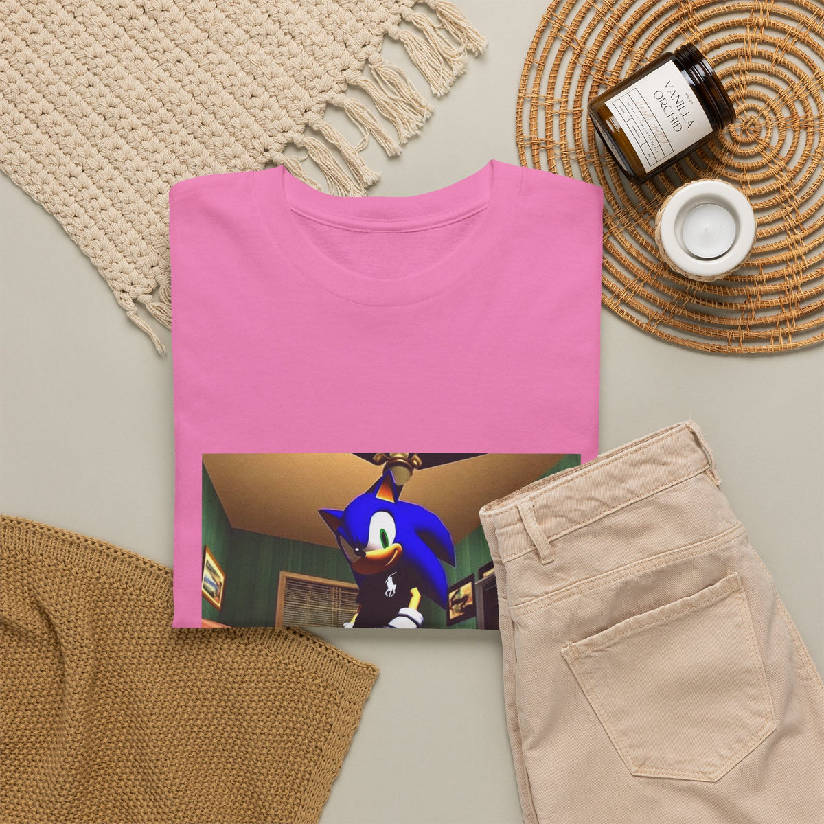 Swagged Out Sonic Chillin' In The Crib
