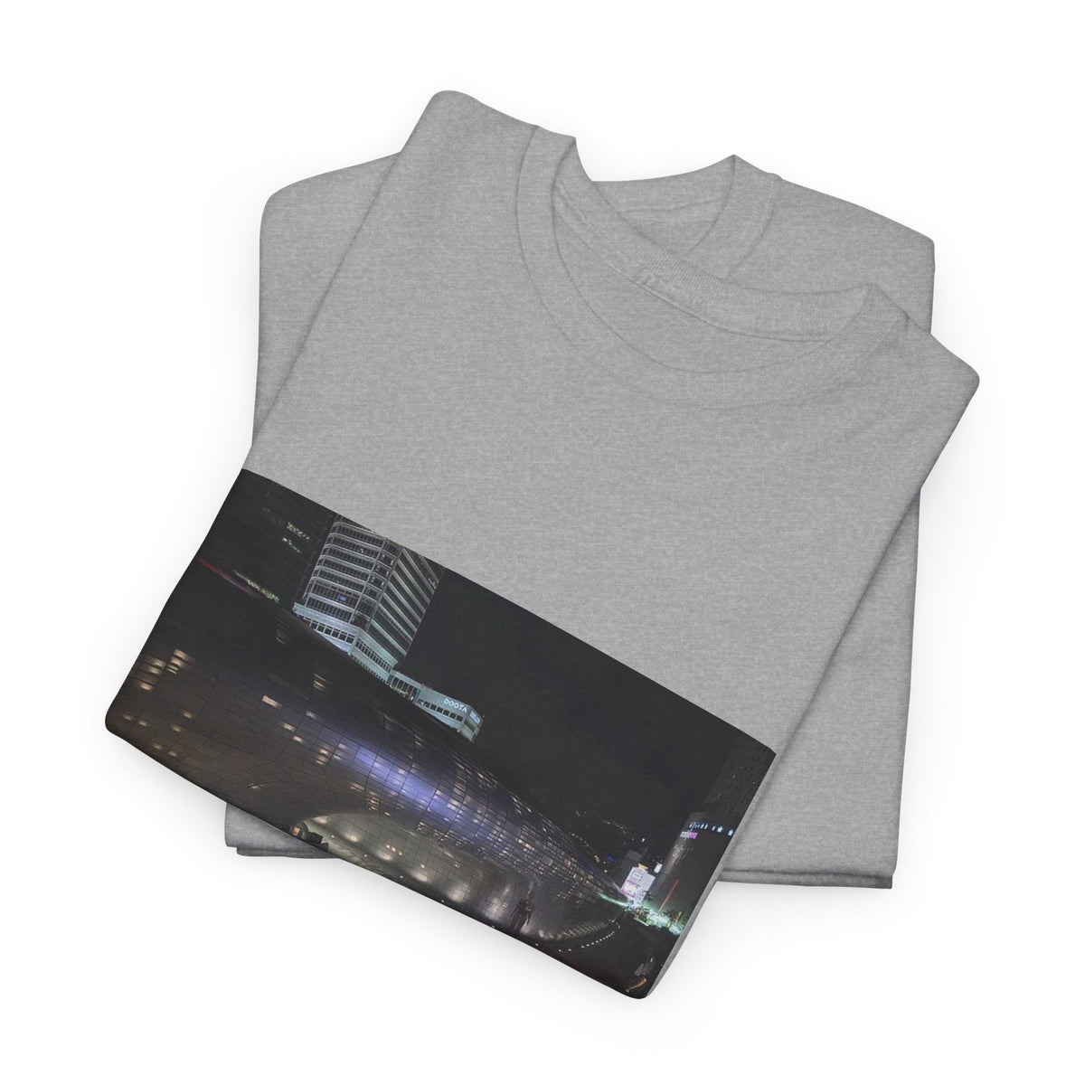 Space Station Floating Above Earth Tee