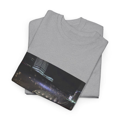 Space Station Floating Above Earth Tee