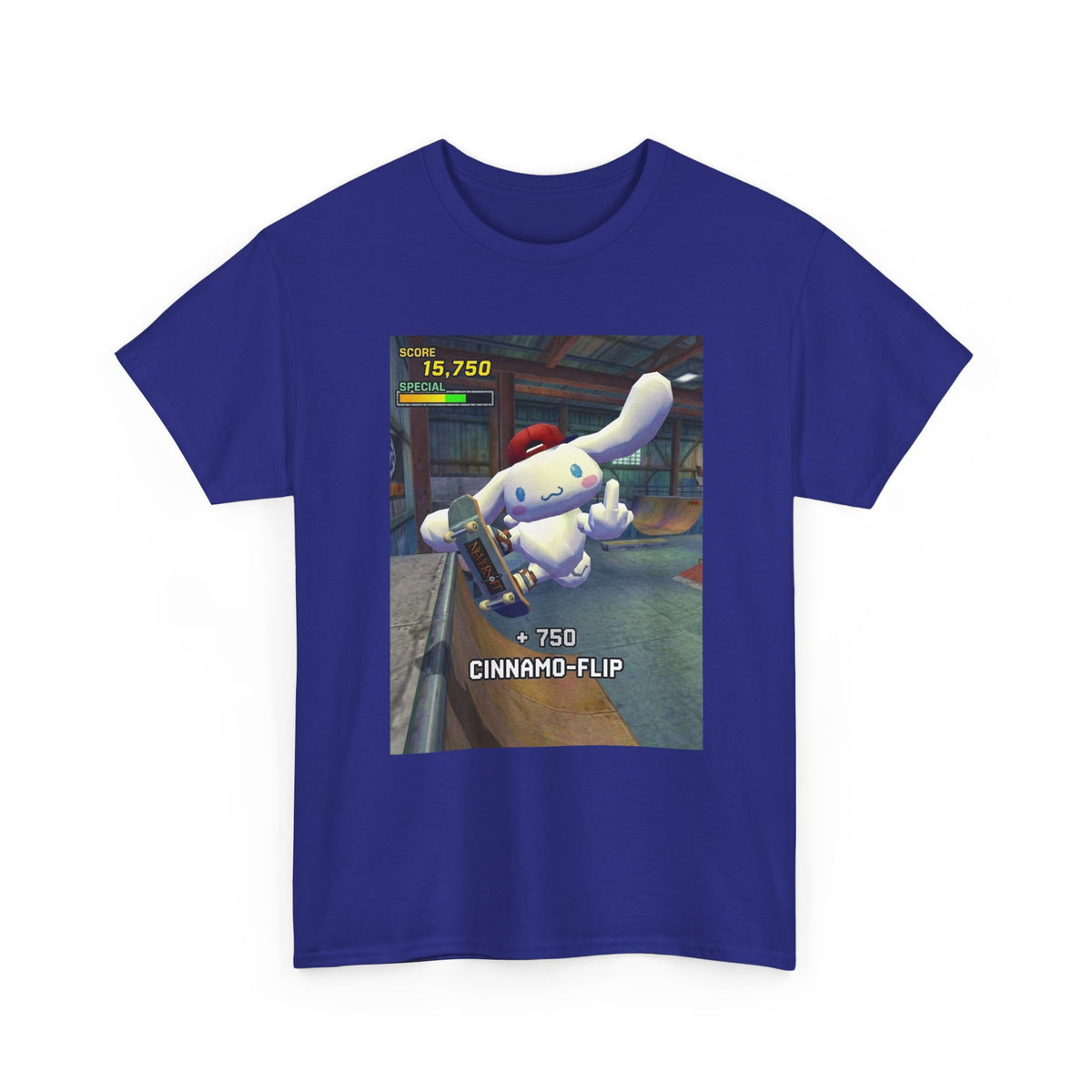 Cinnamoroll Shredding And Flipping You Off Tee