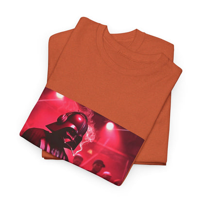 Darth Vader DJ Mixing And Smoking Tee