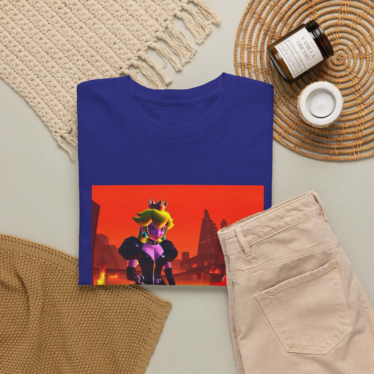 Dark Princess Peach Dominates Mario Tee