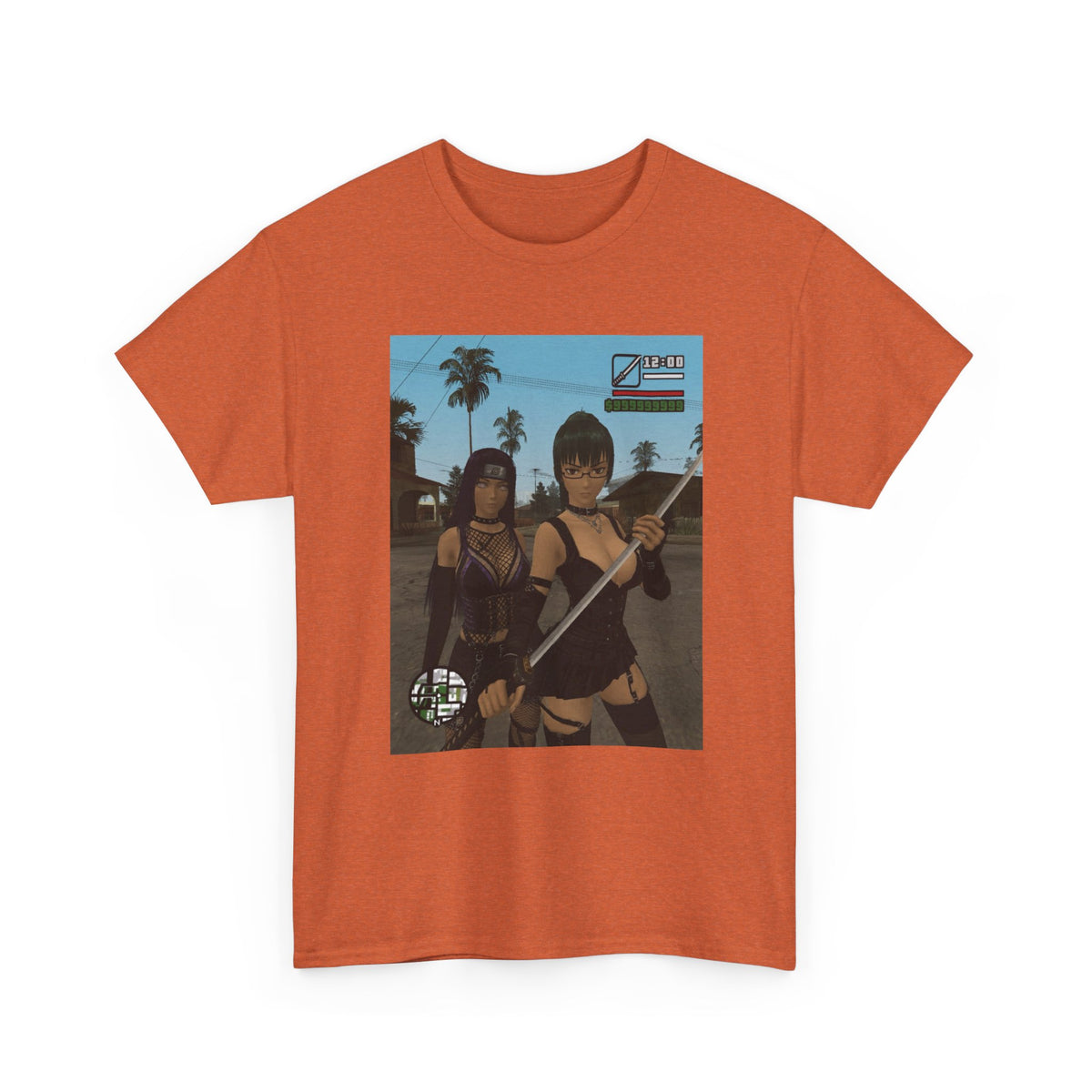 GTA-Inspired Girls With Katanas Tee