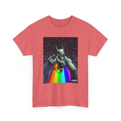 Batman Giving Finger On Rainbow Cape