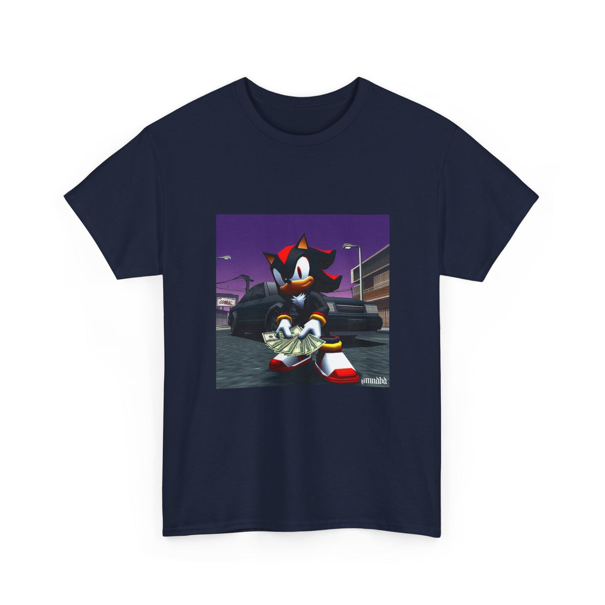 Shadow The Hedgehog Fanning Money