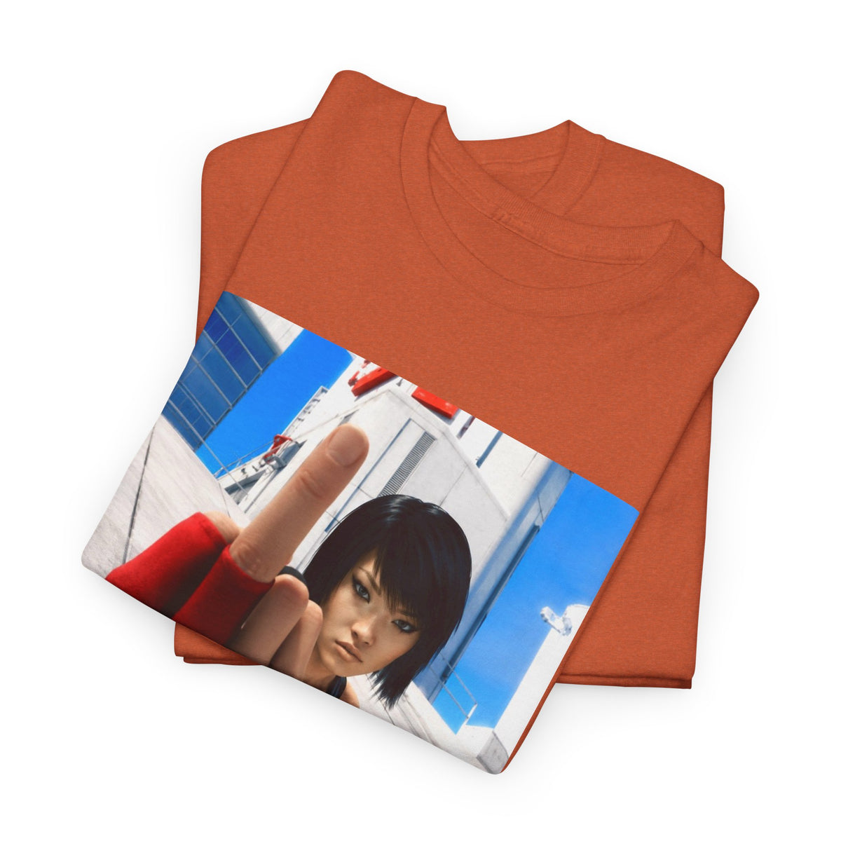 Faith Giving The Finger Tee