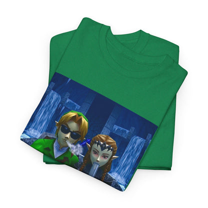 Hylian Heroes Chilling in the Ice Cavern