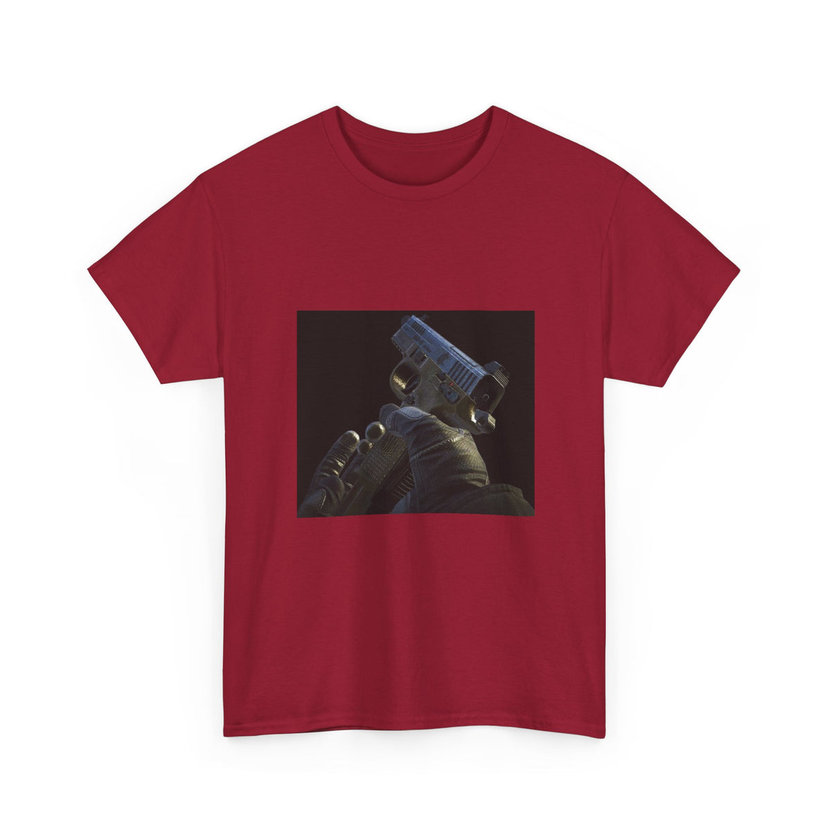 Echoed Green Graphic Tee