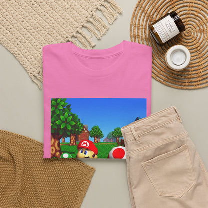 Mario And Toad Chillin' With Shrooms