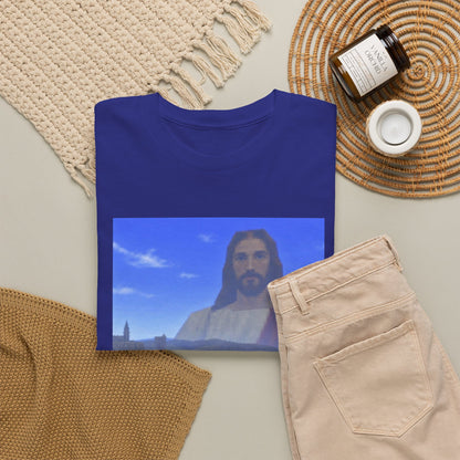 Link Meets Jesus, The Ultimate Question Tee