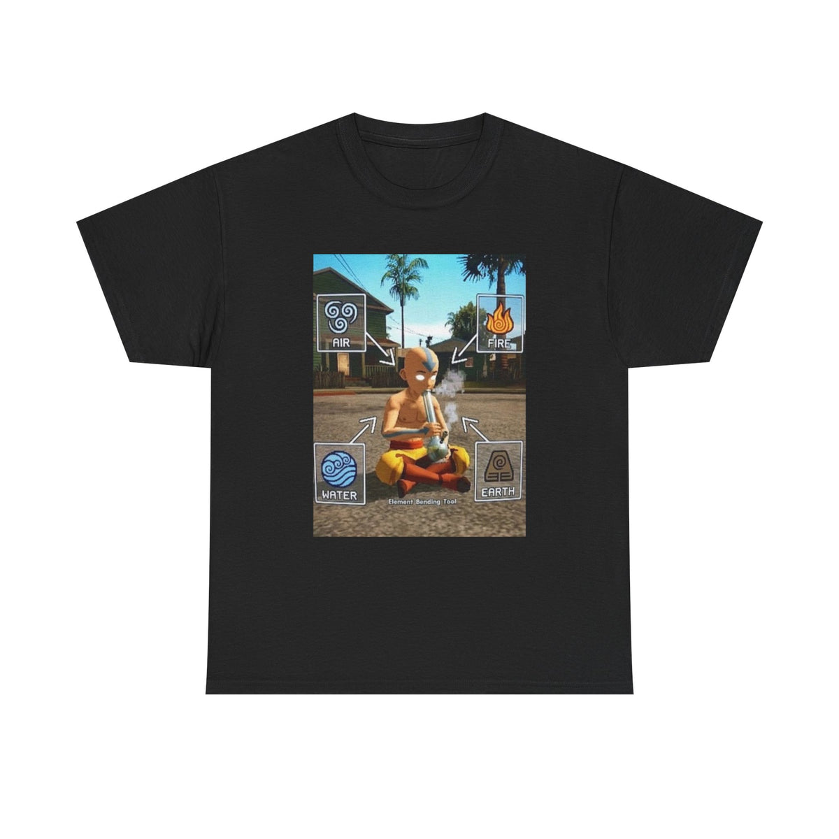 Aang Smoking On The Street Tee