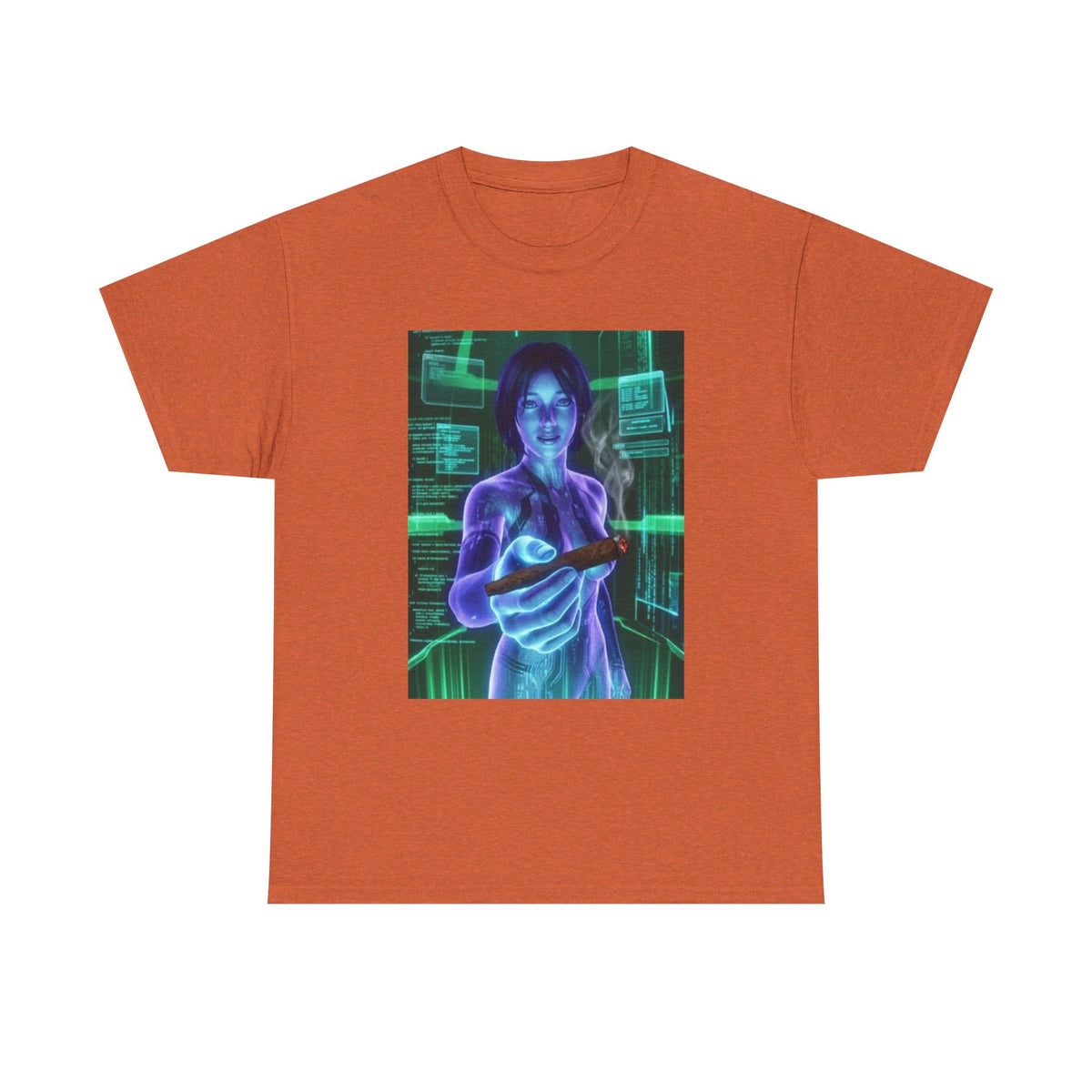 Hologram Goddess Offering You A Blunt