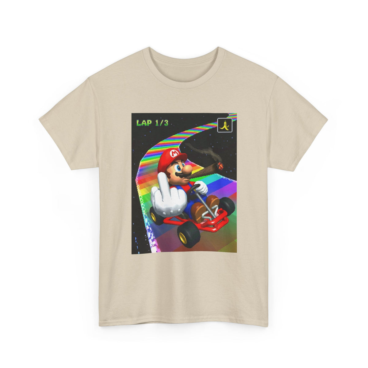 Mario Karting, Blazing, And Flipping The Bird Tee