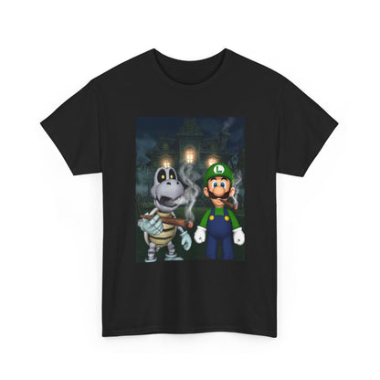 Luigi And Dry Bones Spooky Smoke Session Tee