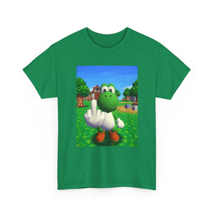Yoshi Giving The Finger On A Tee