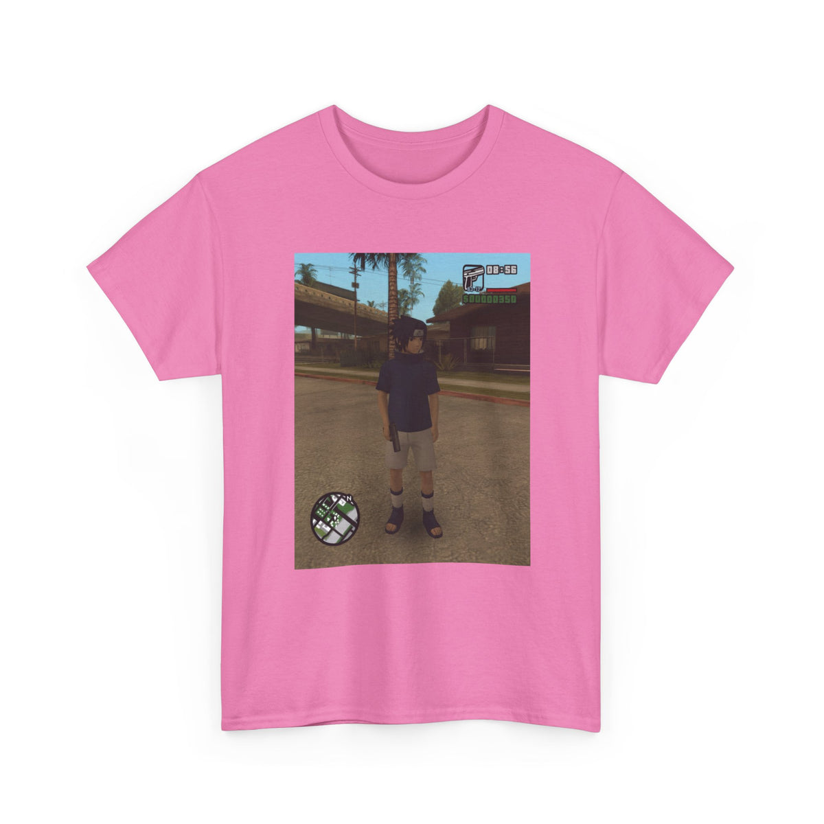 Sasuke Uchiha In San Andreas Street Tee