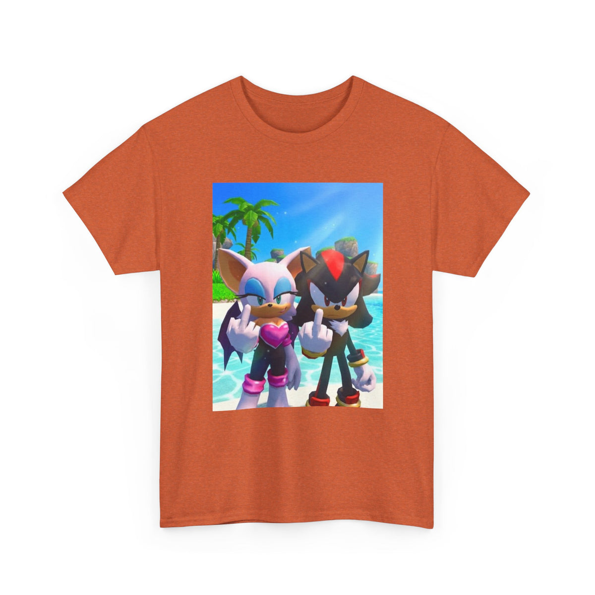 Rouge And Shadow Flipping The Bird (Design 5)