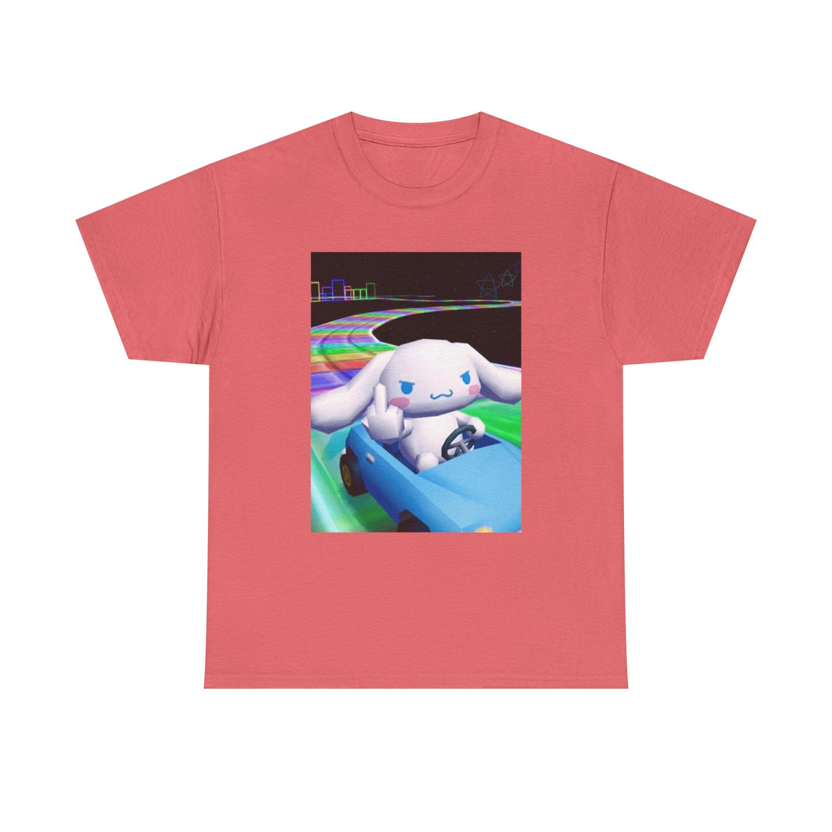 Cinnamoroll Kart Race Middle Finger Tee