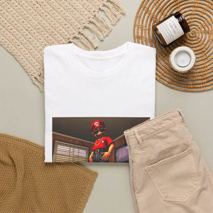 Gangster Mario Chillin' In The Crib Tee
