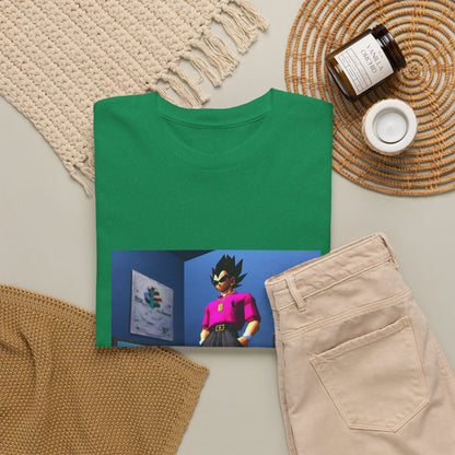 Y2K Vegeta Chilling With PlayStation Tee