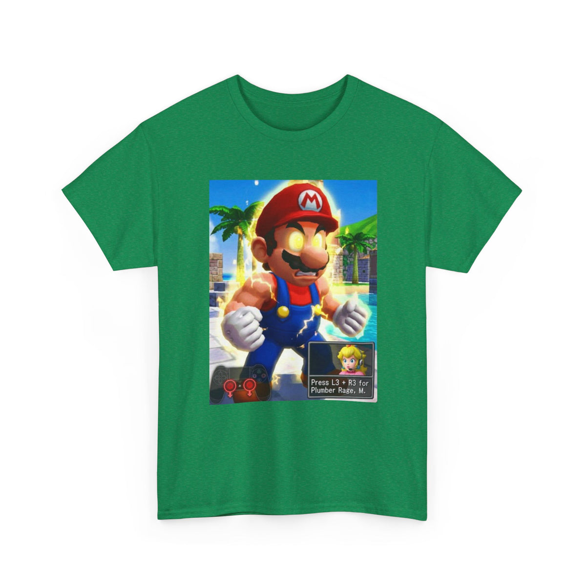 Supercharged Plumber Rage Mario Tee