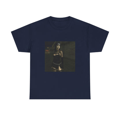 Anime Kunoichi Character Street Scene Tee