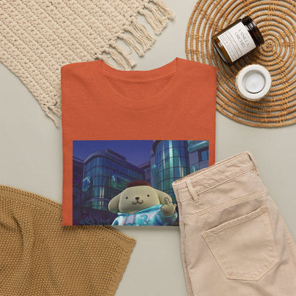 Pompompurin Flips Off In Skateshop City