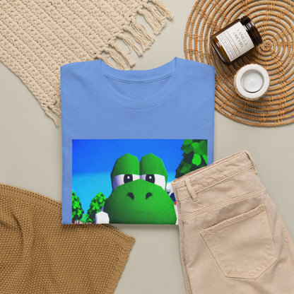 Yoshi Giving The Finger Tee (Design 4)