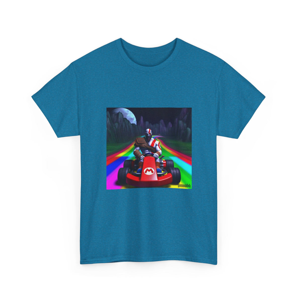 Kratos Drifting The Rainbow Road Tee