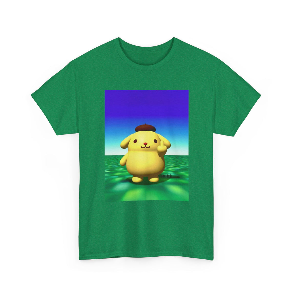 Pompompurin Flipping The Bird Tee