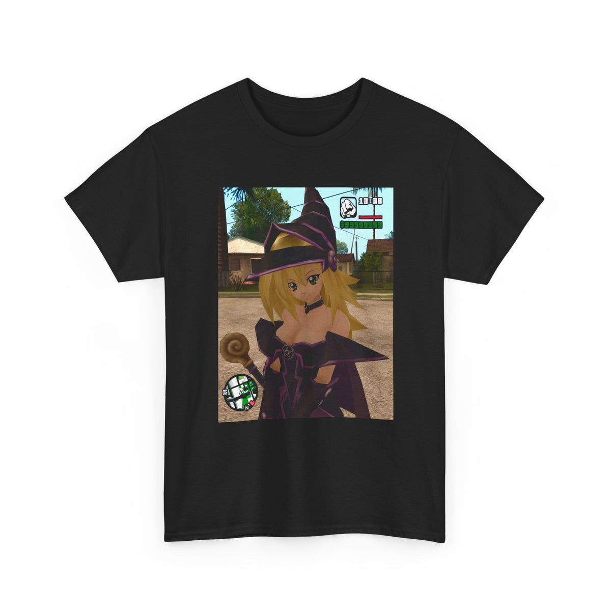 Dark Magician Girl In San Andreas Tee (Design 2)