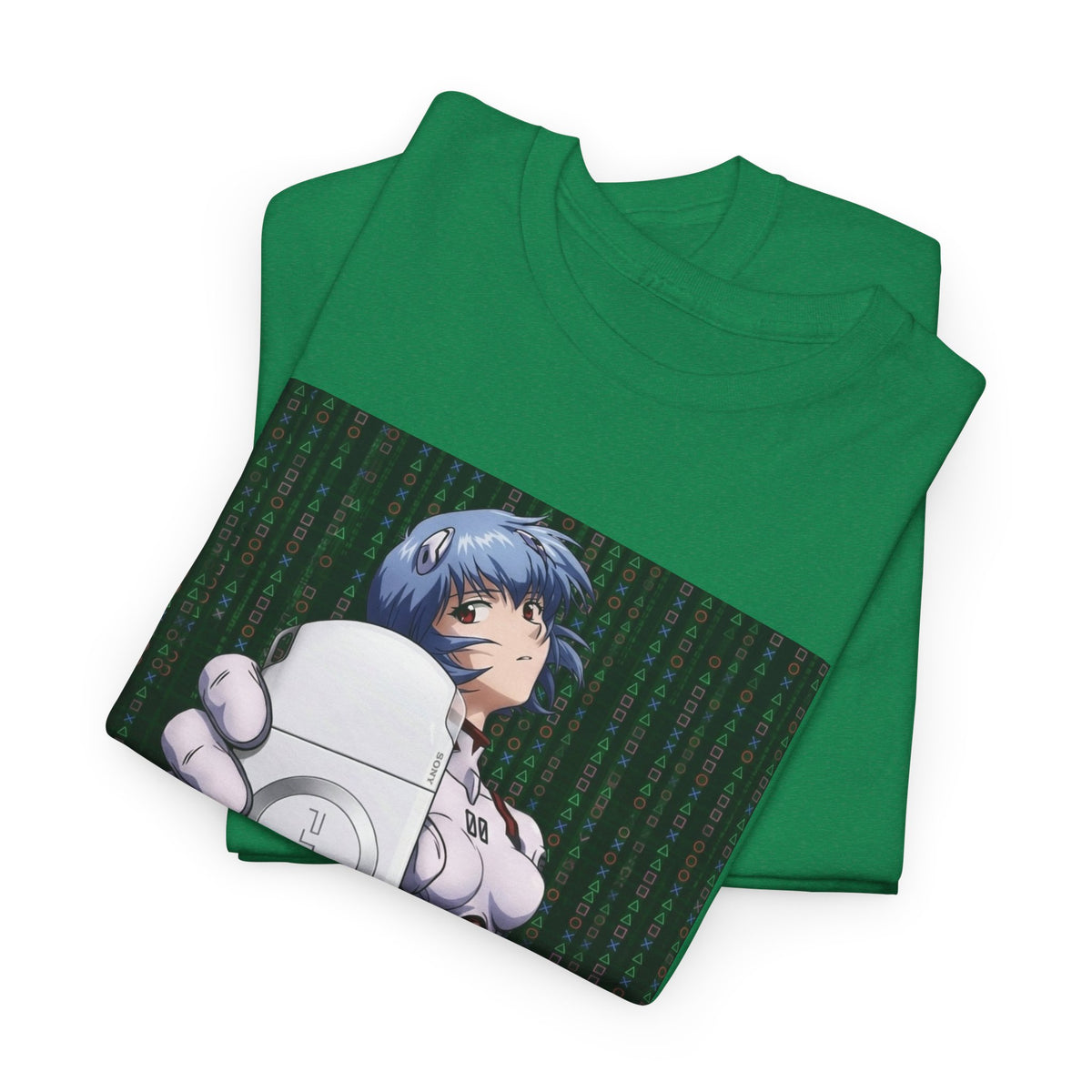 Rei Ayanami Gaming In The Matrix