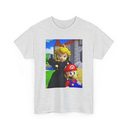 Princess Peach Flipping Off With Mario