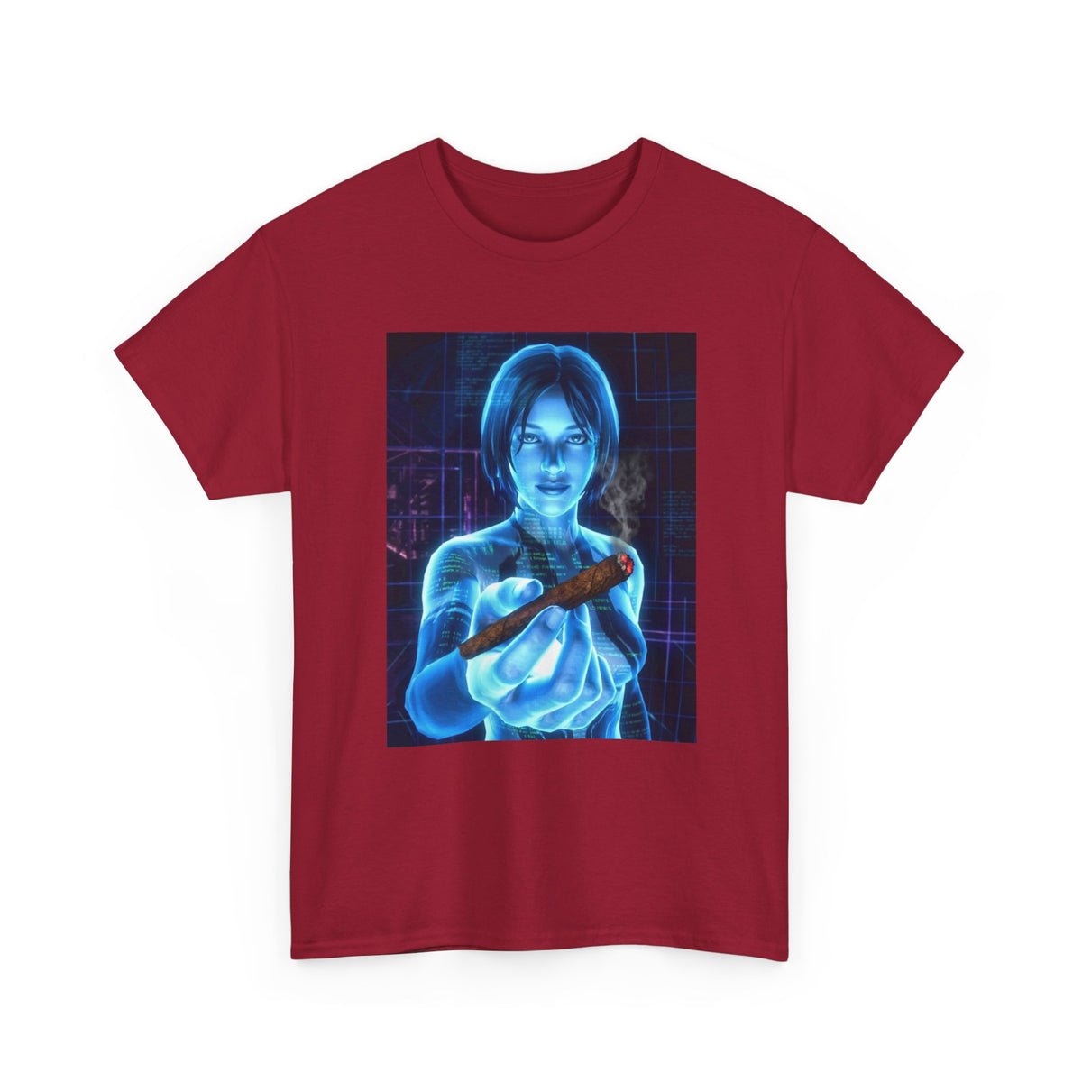 Holographic AI Offering You A Blunt Tee