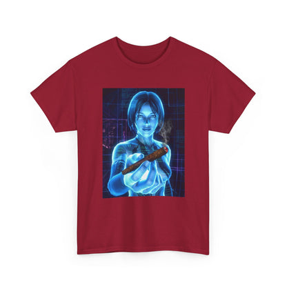 Holographic AI Offering You A Blunt Tee