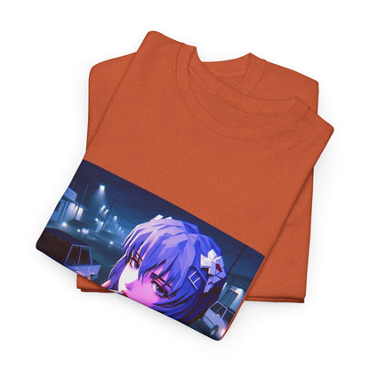 Rei Ayanami Riding GTA Streets Tee