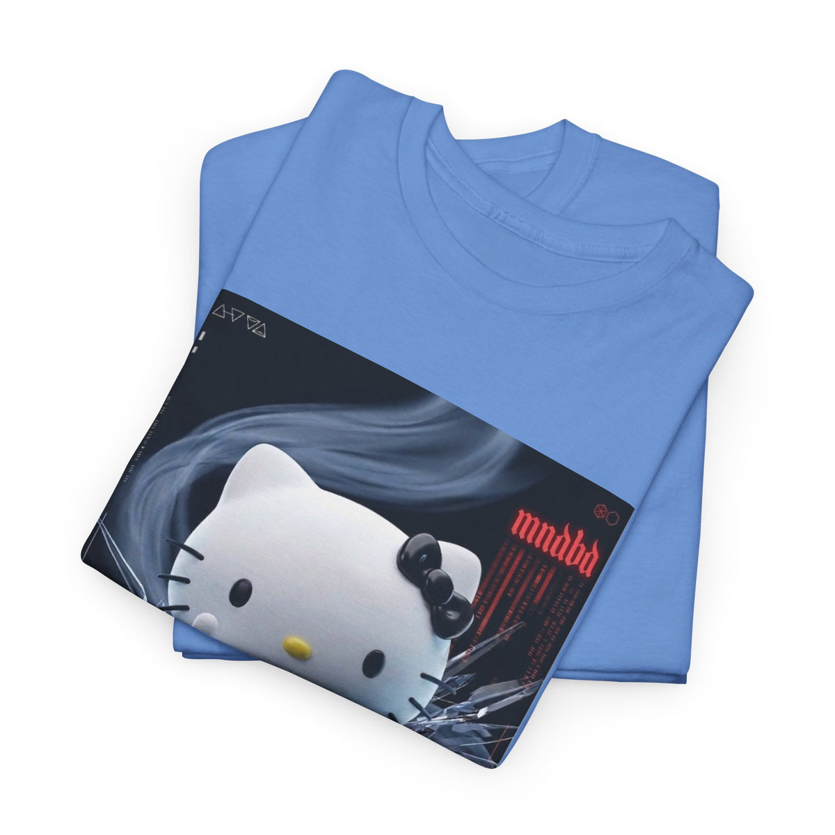 Edgy Hello Kitty Giving Middle Finger Tee