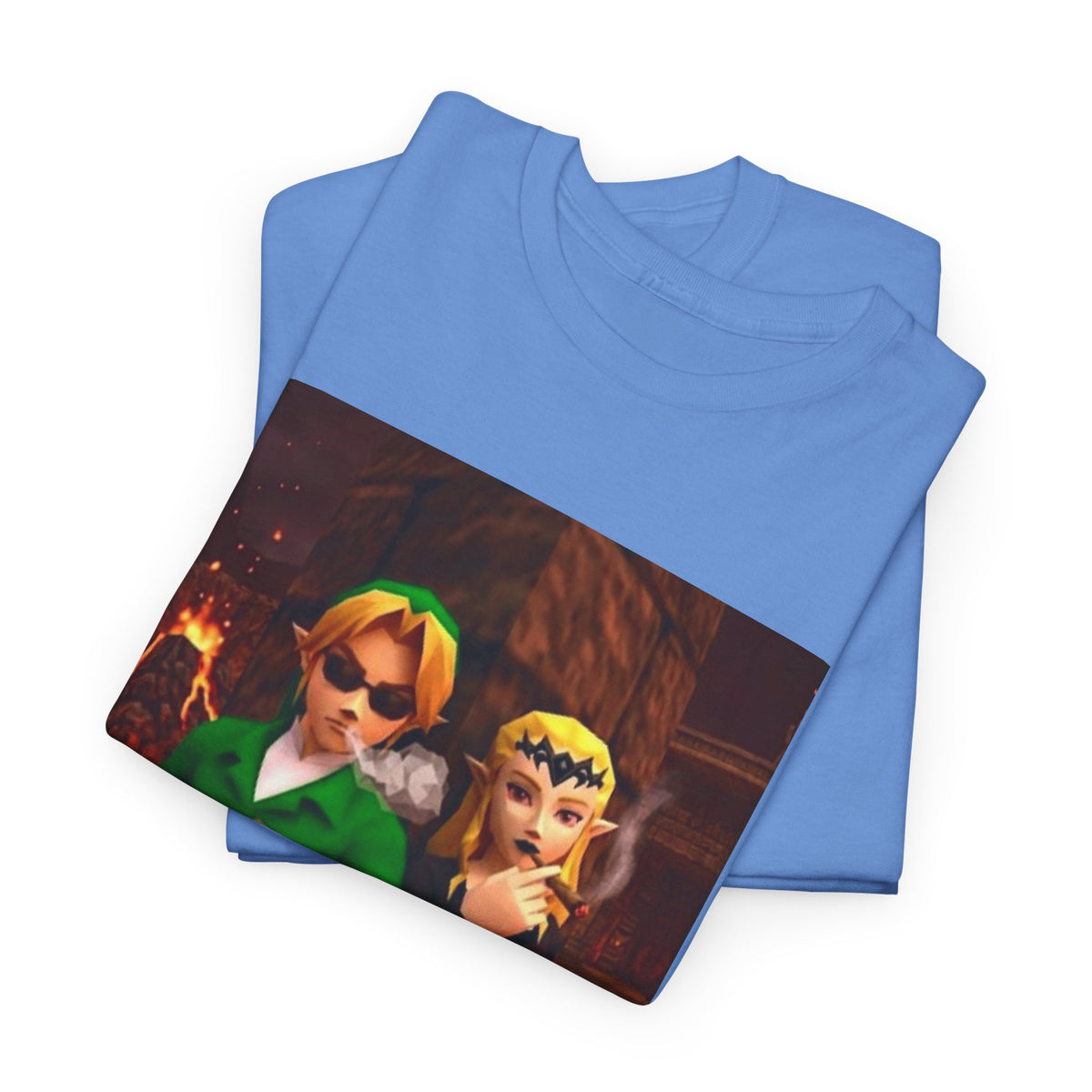 Link and Zelda Smoking Blunts In Hyrule