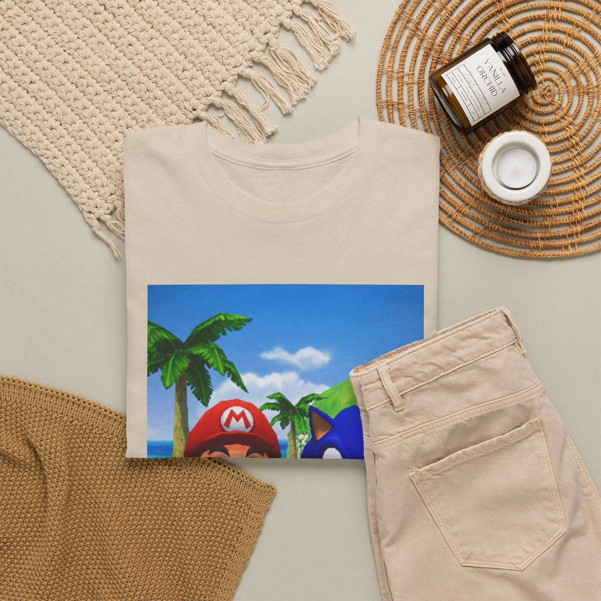 Mario And Sonic Flipping The Bird