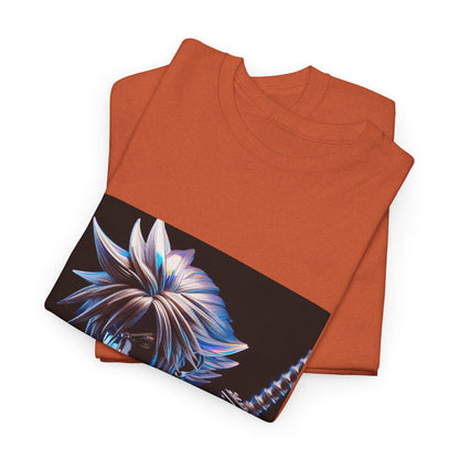Chrome Warrior With Spiky Hair Tee