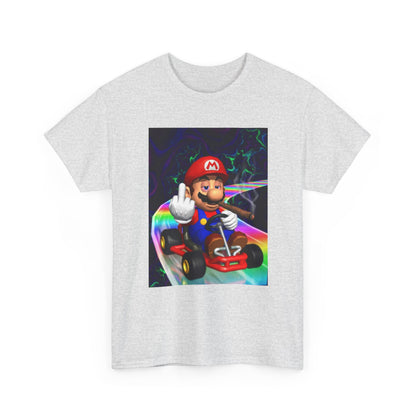 High Mario Karting On Rainbow Road