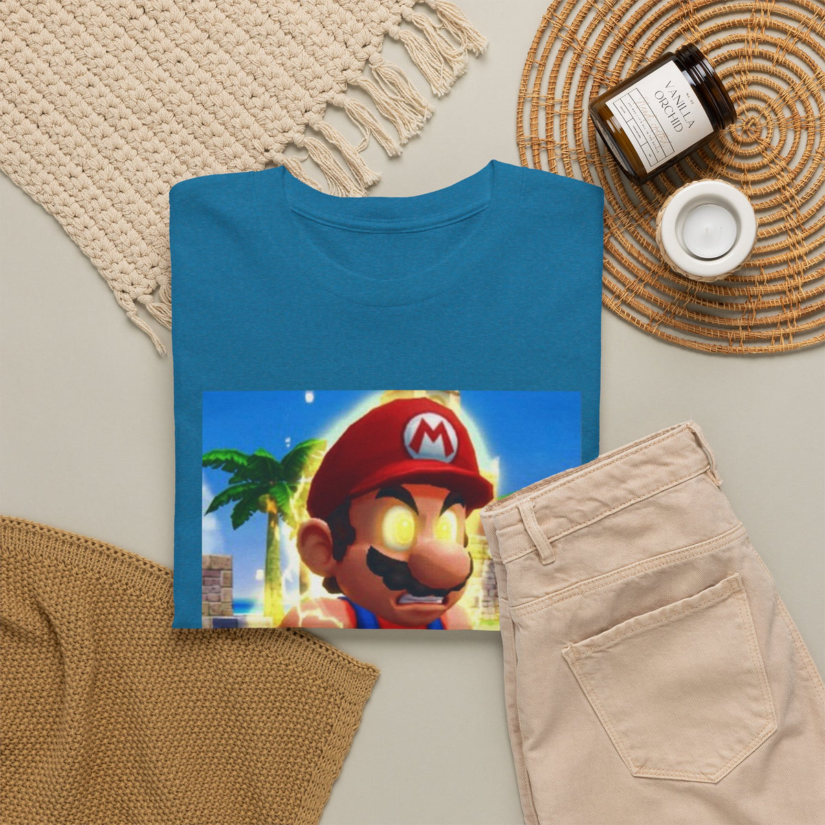 Supercharged Plumber Rage Mario Tee